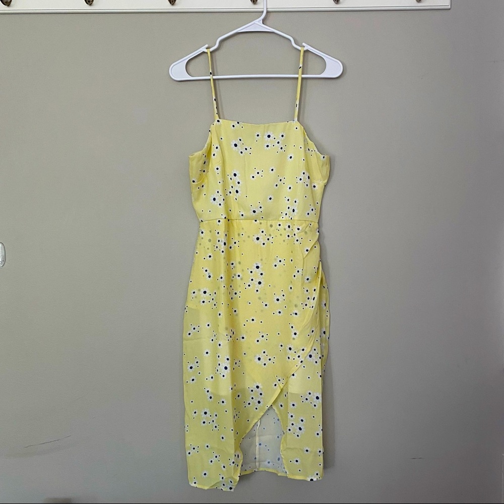 Peach Love California yellow sheath dress